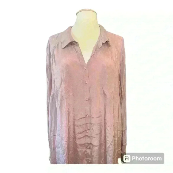 Torrid Madison taupe blouse - Picture 2 of 7